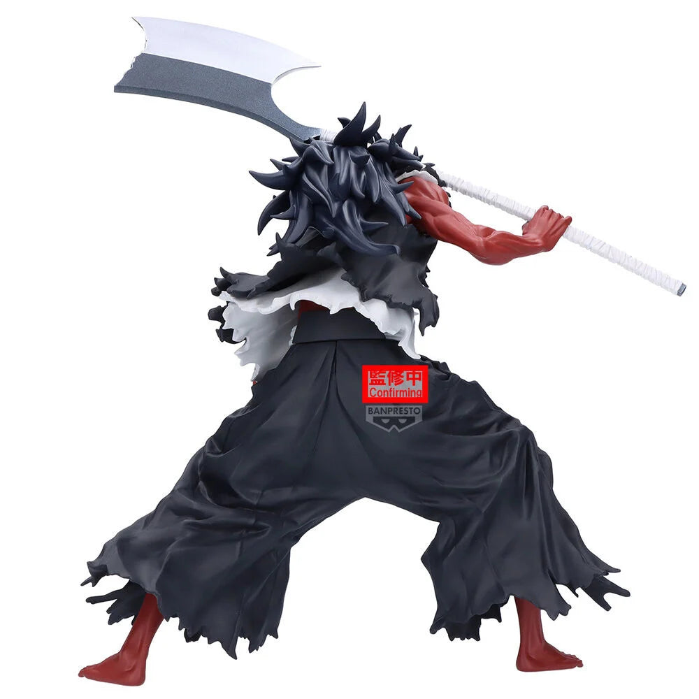 Detailreiche Kenpachi Zaraki Bleach-Figur von Ocio, 24 cm groß, mit charakteristischem Outfit und intensiven Gesichtsausdruck.
