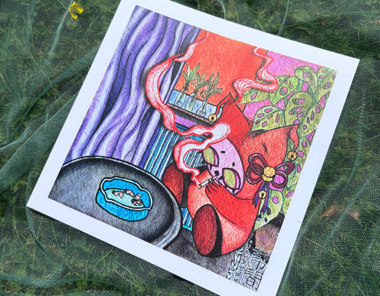 Artwork Print Jester - 21,3 x 21,3 cm