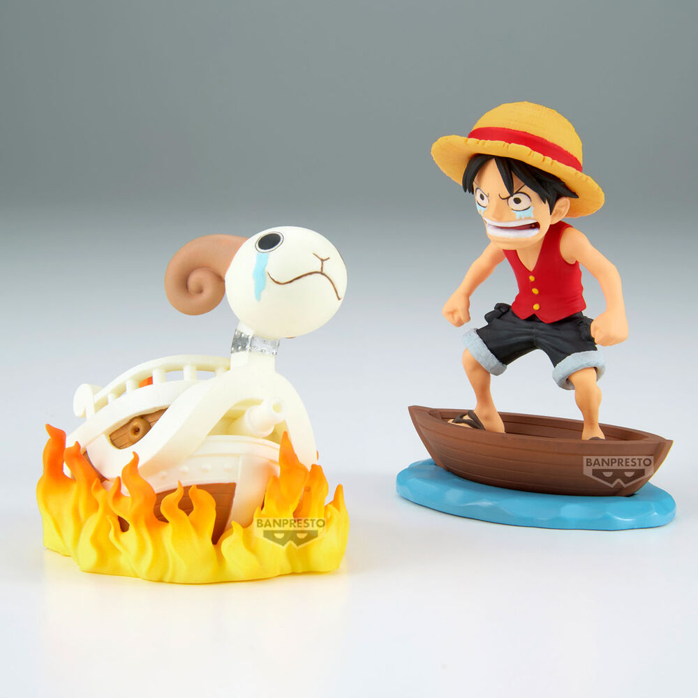 One Piece Luffy & Going Merry
