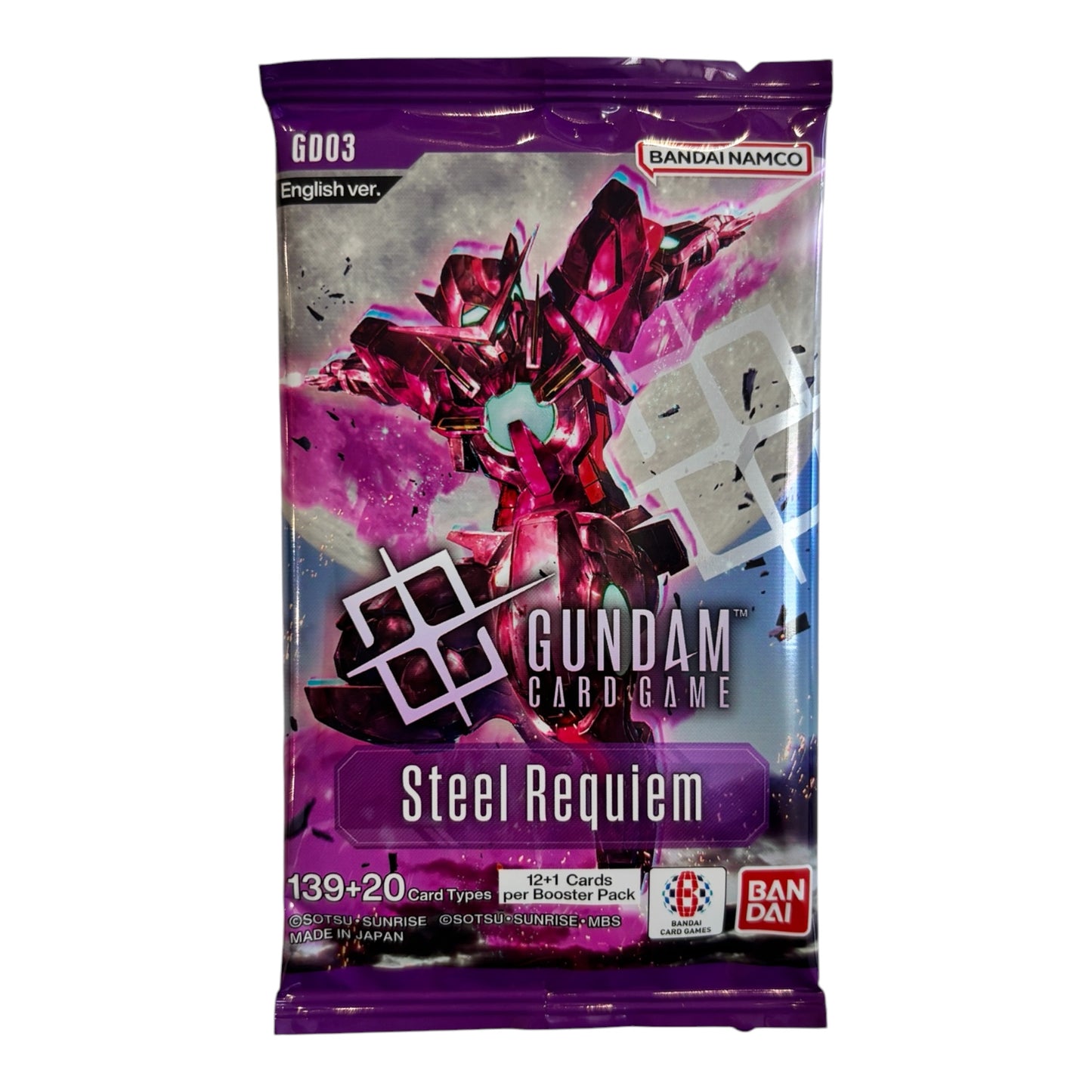 Gundam Steel Requiem (GD 03) Booster Display