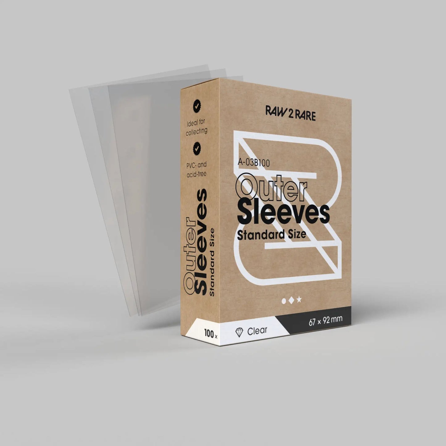 Raw2Rare Outer Sleeve (clear)
