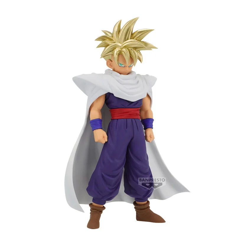 Dragon Ball Z Figur Son Gohan im Super Saiyan-Form, 16 cm, von Ocio, detailreiche Sammlerfigur mit gelber Super Saiyan-Haarpracht