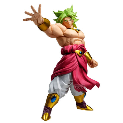 Ocio Dragon Ball Z Broly Figur, 27 cm große Actionfigur mit detailliertem Design und dynamischer Pose.