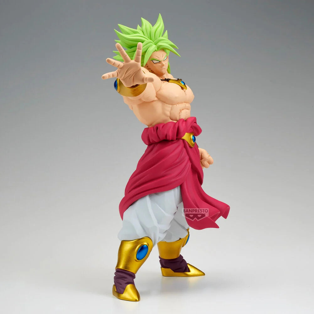 Broly Figuren aus Dragon Ball Z, 27 cm groß, von Ocio, detailreiche Anime-Charakterfigur auf einem weißen Hintergrund.
