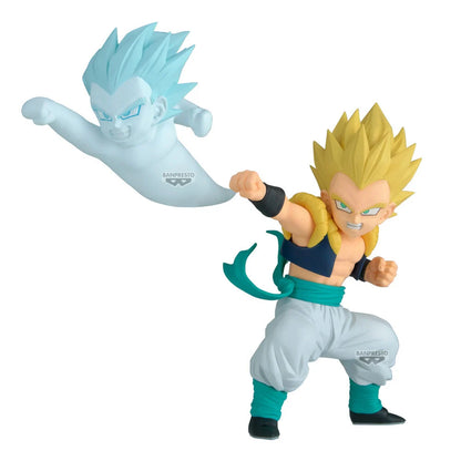 Dragon Ball Z Super Saiyan Gotenks Figur, ca. 12 cm groß, detailreiche Ocio-Actionfigur aus der Match Makers Serie.