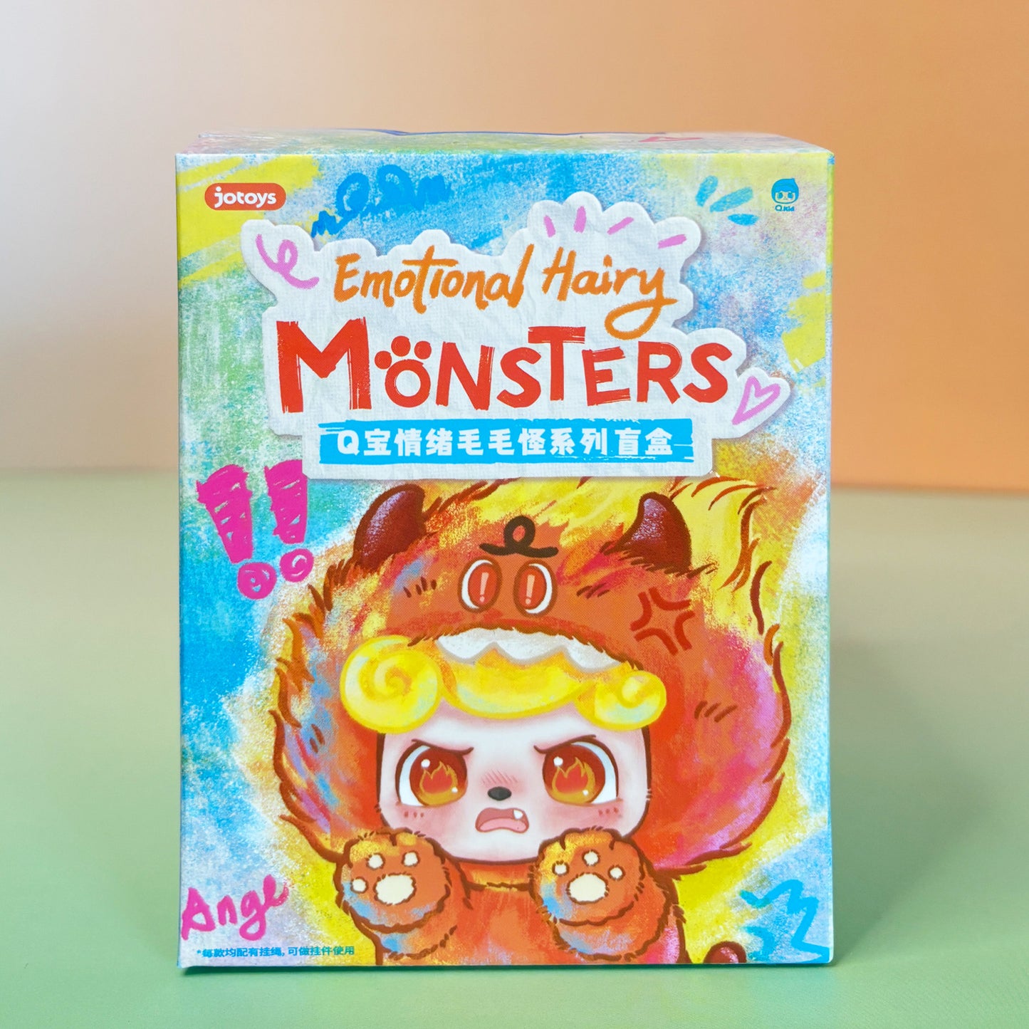 Q.Kid - Emotional Hairy Monsters Series Blind Box