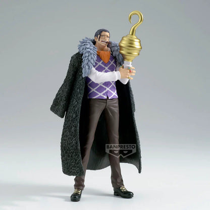 Ocio One Piece Crocodile Figur, 17 cm groß, detailreiche Darstellung des Charakters aus der Grandline Serie.