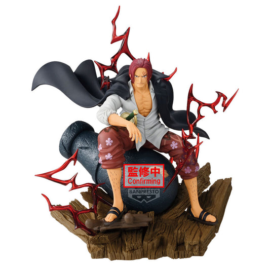 Ocio One Piece Theorama Soul Shanks Figur, 24 cm große Actionfigur aus detailreicher Sammlerreihe.