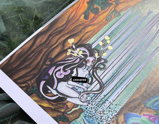 A3 Artwork Print „Moonbath 月光浴“