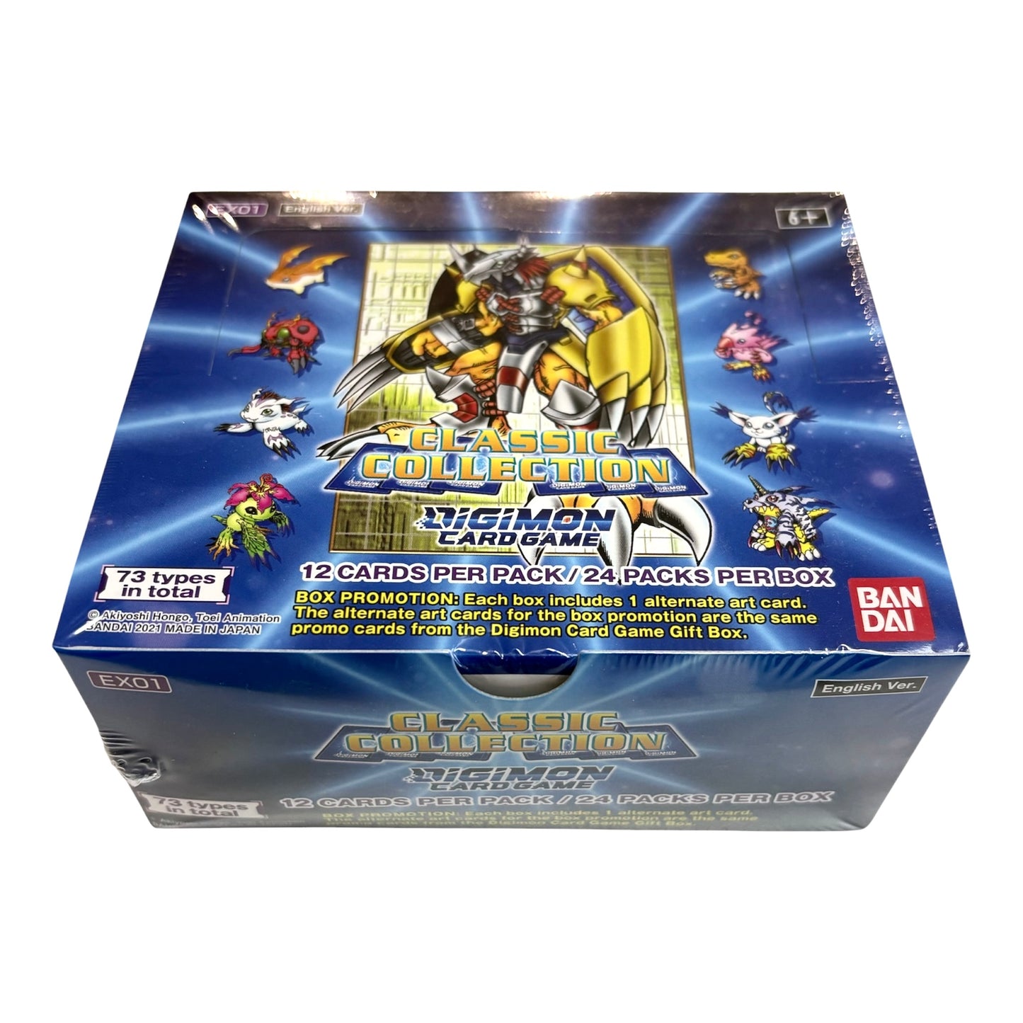 Digimon classic booster display