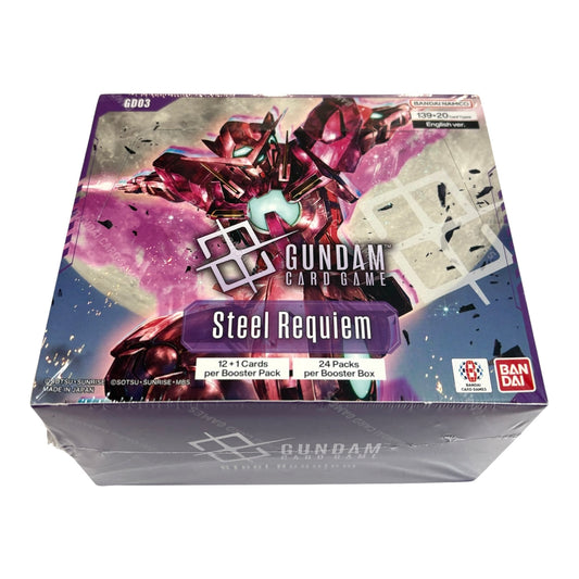 Gundam Steel Requiem (GD 03) Booster Display