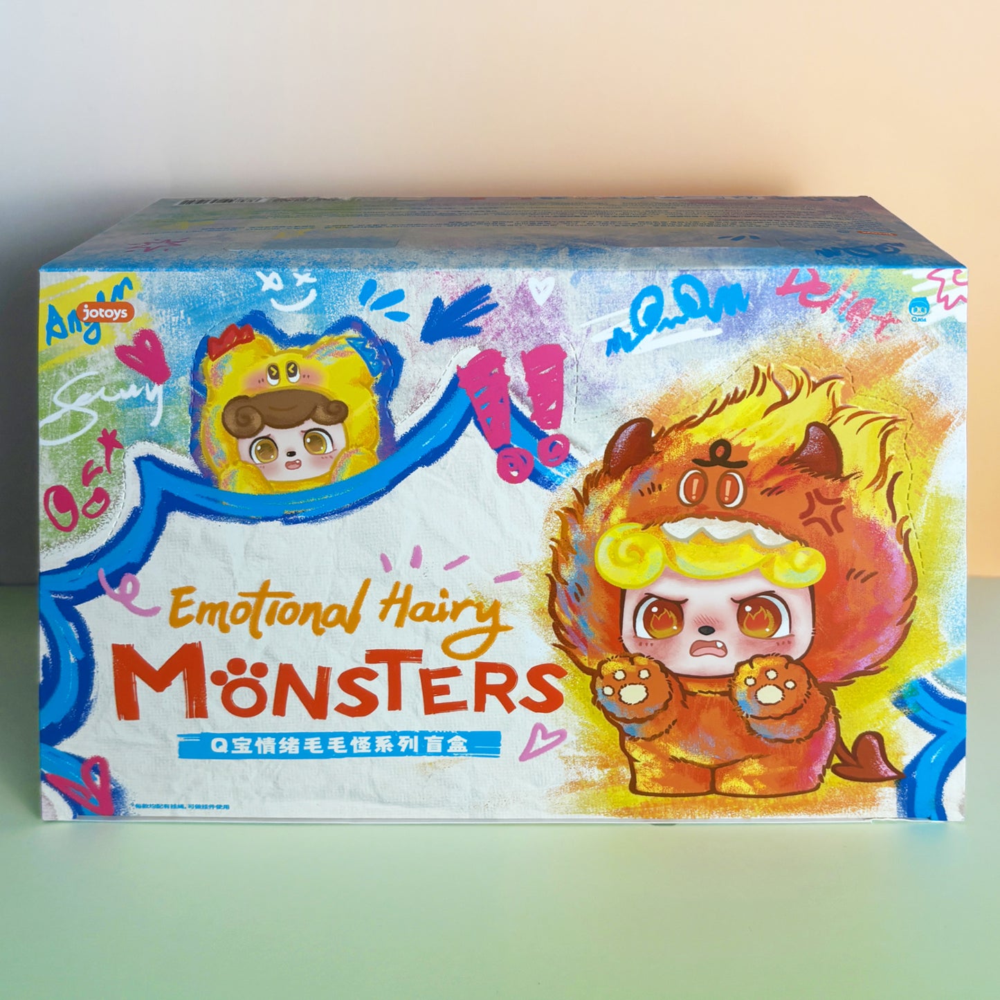 Q.Kid - Emotional Hairy Monsters Series Blind Box