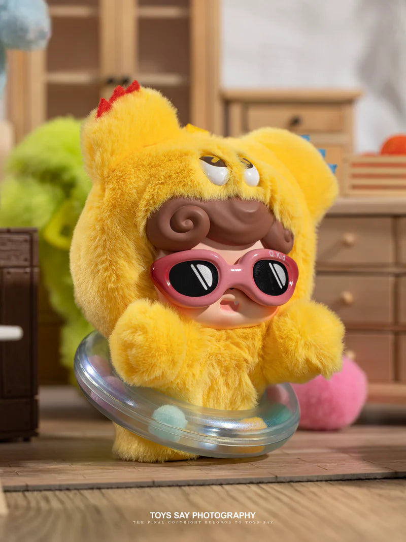 Q.Kid - Emotional Hairy Monsters Series Blind Box